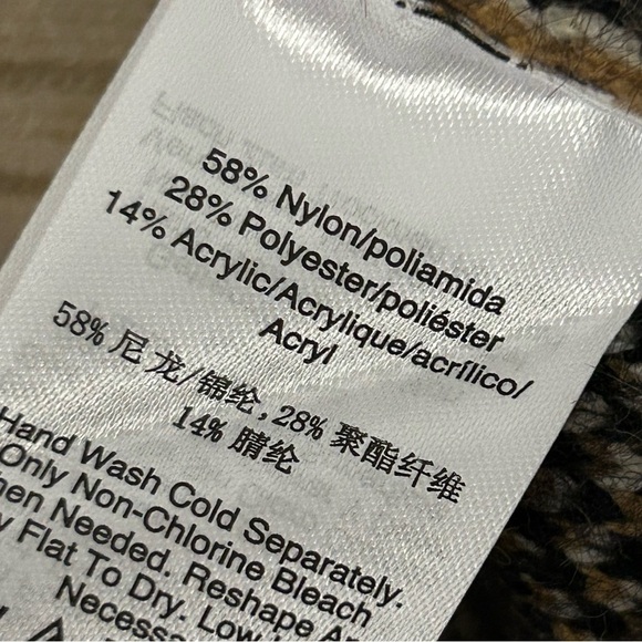 DKNY Women's Leopard Print Sweater - Black and Cream M - Picture 6 of 10